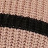 Women's Long Sleeve Striped Crew Neck Sweater