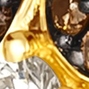 1/8 ct. t.w. Nude Diamonds™, 1/8 ct. t.w. Chocolate Diamonds® Earrings in 14K Honey Gold™