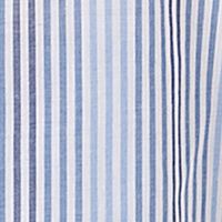 Plus Blue Bayou Pinstripe Embroidered Sleeves