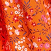 Women's Margo Flutter Sleeve Pansy Floral Dress