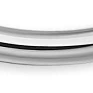 Sterling Silver 30 Millimeter Polished Hoop Earrings