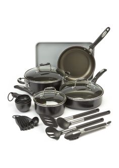 Cuisinart Complete Chef 22-Piece Cookware Set (Silver)