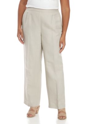 Kasper Plus Size Linen Pants | belk