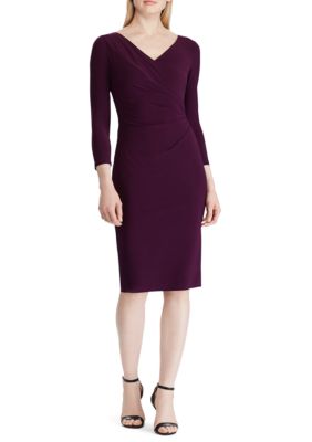 Lauren Ralph Lauren Pleated Jersey Dress | belk