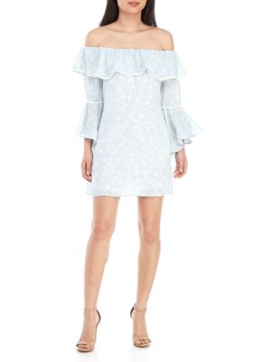 Kim Rogers® Short Sleeve Square Neck Dress | belk