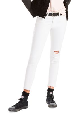 Levi's® 711 Skinny Ankle Pants Wash Out White | belk