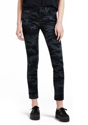 Levi's® 711 Black Camo Skinny Jeans | belk