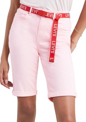 Levi's® Bermuda Update Light Pink Twill Shorts | belk