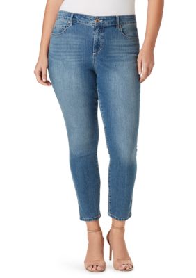 Bandolino Plus Size Mandie Slimn Cropped Jeans | belk
