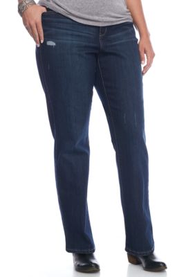 Plus Size Low Rise Jeans | Belk