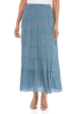 Kim Rogers® Woven Maxi Skirt | belk