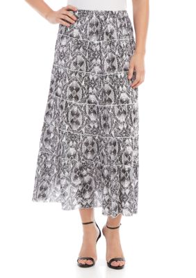 Kim Rogers® Woven Maxi Skirt | belk