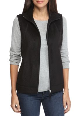Kim Rogers® Solid Fleece Vest | belk