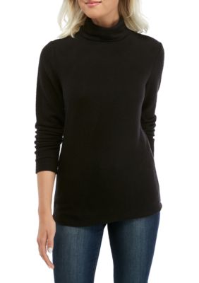 Kim Rogers® Petite Long Sleeve Turtleneck Pullover Top | belk