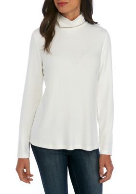 Kim Rogers® Long Sleeve Turtleneck Pullover | belk