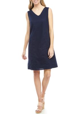 Kim Rogers® Sleeveless Linen Dress | belk