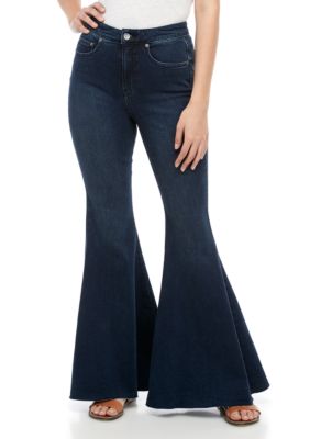 Free People Ma Cherie Super High Rise Flare Jeans | belk
