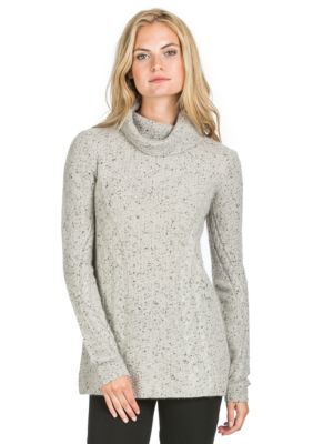 Ply Cashmere™ Turtleneck Cable Pullover Sweater | Belk