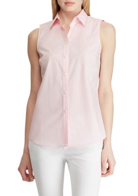 Lauren Ralph Lauren No-Iron Sleeveless Shirt | belk