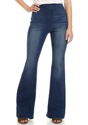Tinseltown Pull-On Clean Hem Flare Jeans | belk