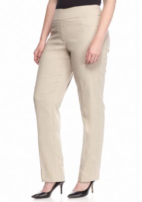 Ruby Rd Plus Size Millennium Pull On Pants - Regular Length | belk