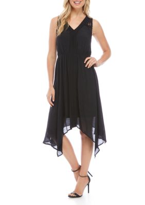 New Directions® Women's Sleeveless Crochet Front Dress | belk