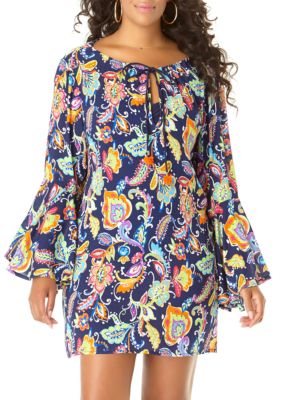 Anne Cole® Paisley Swim Tunic Cover Up | belk