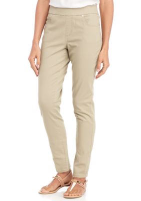 New Directions® Twill Pull-On Pants | belk