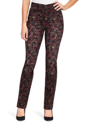 Gloria Vanderbilt Amanda Foliage Print Jeans | belk