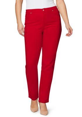 Gloria Vanderbilt Plus Size Amanda Color Average Jeans | belk