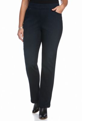 Gloria Vanderbilt Plus Size Avery Pull-On Straight Pants | Belk