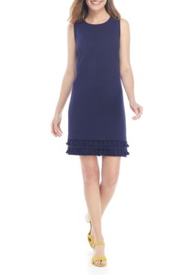 Crown & Ivy™ Sleeveless Tassel Tier Dress | belk