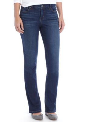 Crown & Ivy™ Women's Straight Leg Jeans | belk