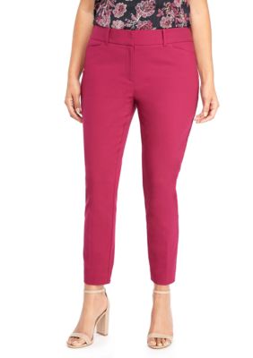 THE LIMITED Plus Size Signature Ankle Pants in Exact Stretch | belk