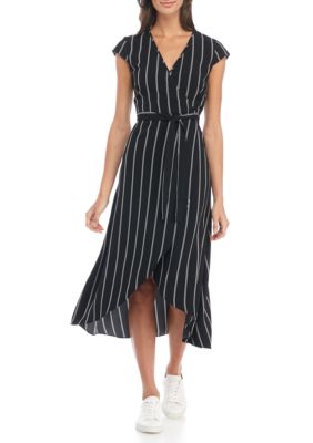 Madison Short Sleeve Wrap Dress | belk
