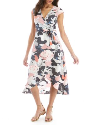 Madison Floral Wrap Dress | belk