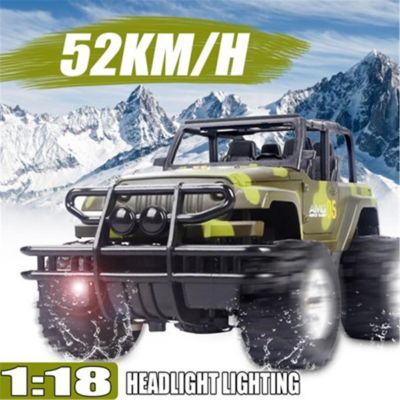 Netjett Nc25959 1-18 Rc Car Electric Truck 4Wd Remote Control Off-Road Vehicle 2.4Ghz Charging Version Simulation Car Toy For Children Boys Gift