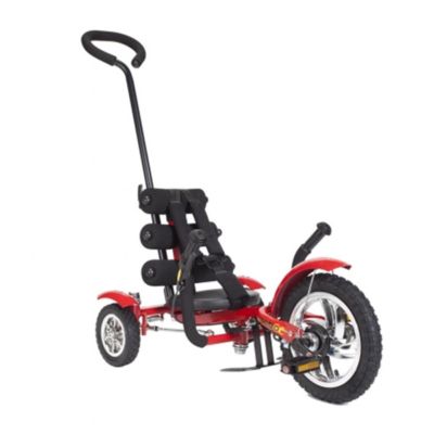 Asa Products Inc Tri-603R The Roll-To-Ride Luxury Three Wheeled Cruiser, Red