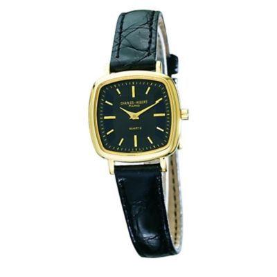 Masquerade Uk Ltd Womens Gold-Plated Stainless Steel Case Quartz Watch #6681-Gb