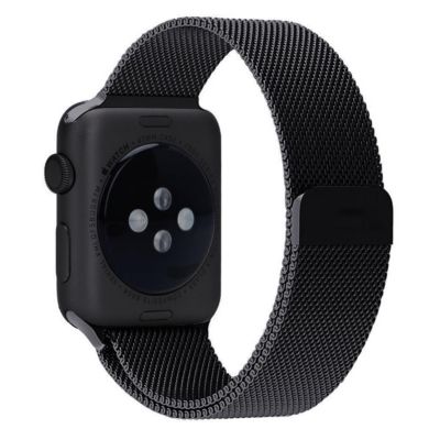 Trinket Treasures 38 Mm Watch Band Mesh Loop With Fully Strong Magnetic Stainless Steel Closure Clasp Milanese Strap For Apple Iwatch Sport & Edition