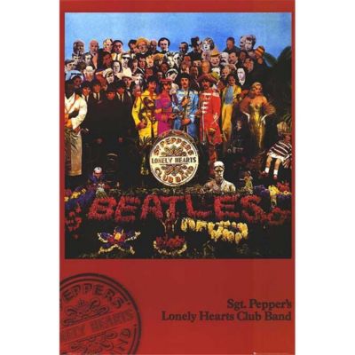 Brainboosters The Beatles Sgt. Peppers Lonely Hearts Club Band Poster Print - 24 X 36 In -  739608700004