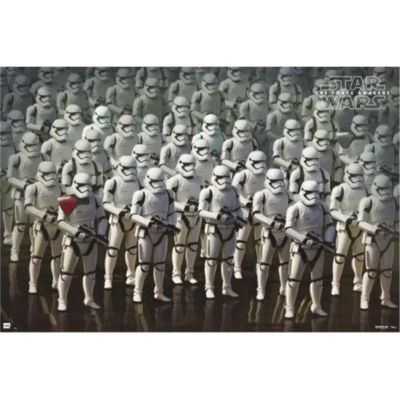 Brainboosters Star Wars The Force Awakens Stormtroopers Poster Print, 24 X 36
