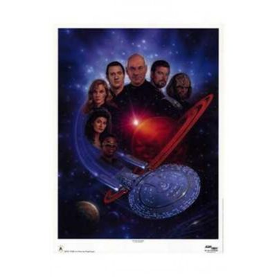 Baker & Taylor Publishing Star Trek The Next Generation Movie Poster, 11 X 17