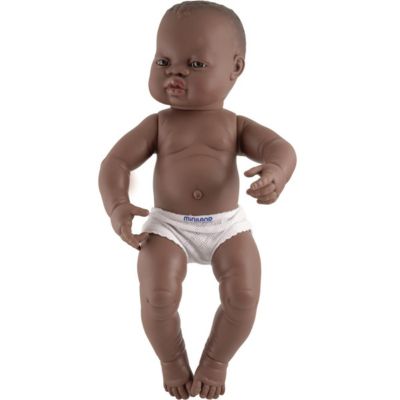 Miniland Educational Corporation 31004 Newborn Baby Doll African Girl 15