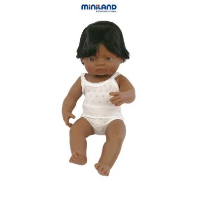 Miniland Educational Corporation 31157 Baby Doll Hispanic Boy 15