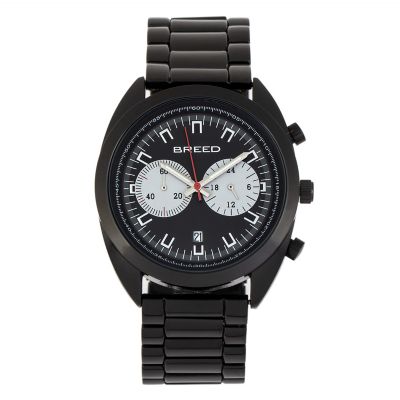 Men's Breed Racer Chronograph Bracelet Watch W/date