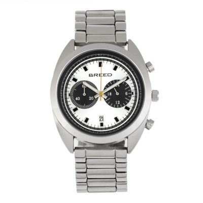Men's Breed Racer Chronograph Bracelet Watch W/date