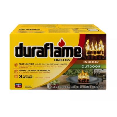 Duraflame 4.5Lb Firelog, 3 Hour Burn, Indoor/outdoor Use, 6 Pack