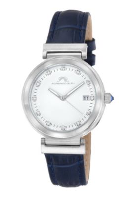 Porsamo Bleu Dahlia Women's Blue Leather Watch, 1051Bdal