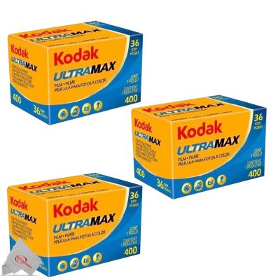 Kodak Ultramax 400 35Mm Film, 36 Exposures - 3 Units